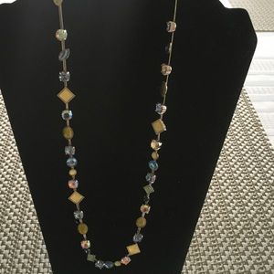 Multicolor Crystal Necklace 🔖